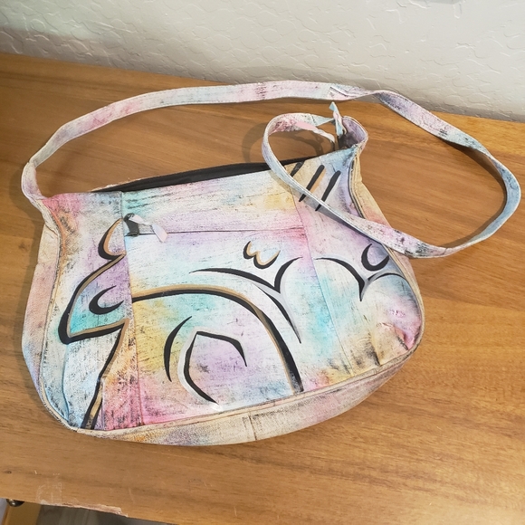 The Animal Wearable Art Hand Painted Purse - Picture 6 of 11